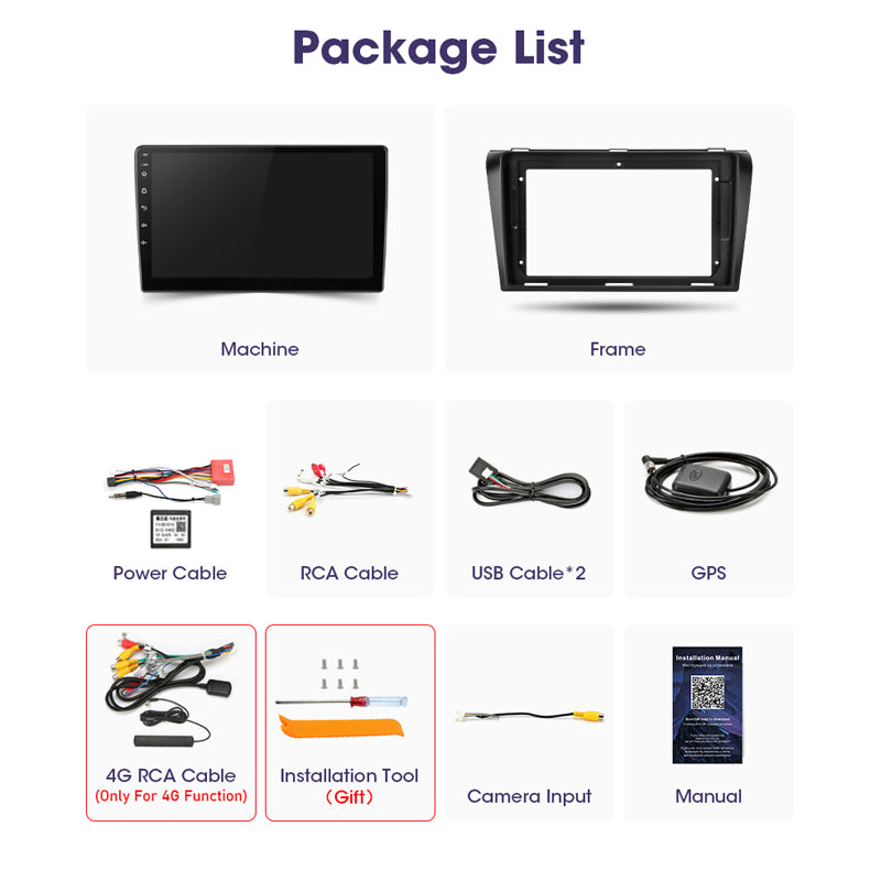 Mazda 3 | 2004-2009 | Android Screen - Image 6