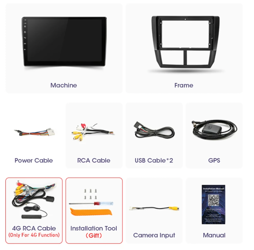 Subaru Impreza | 2007-2013 | Android Screen - Image 2